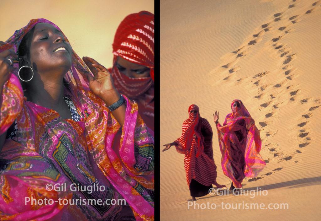 2 photos de femmes africaines