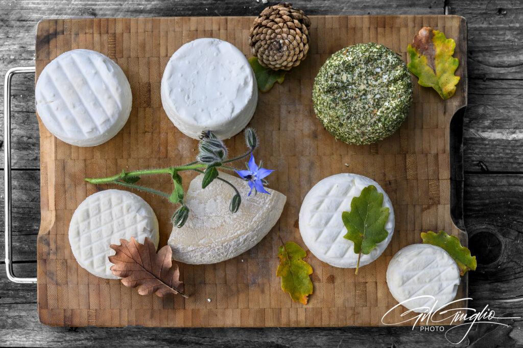 Plateau de fromages de chèvres