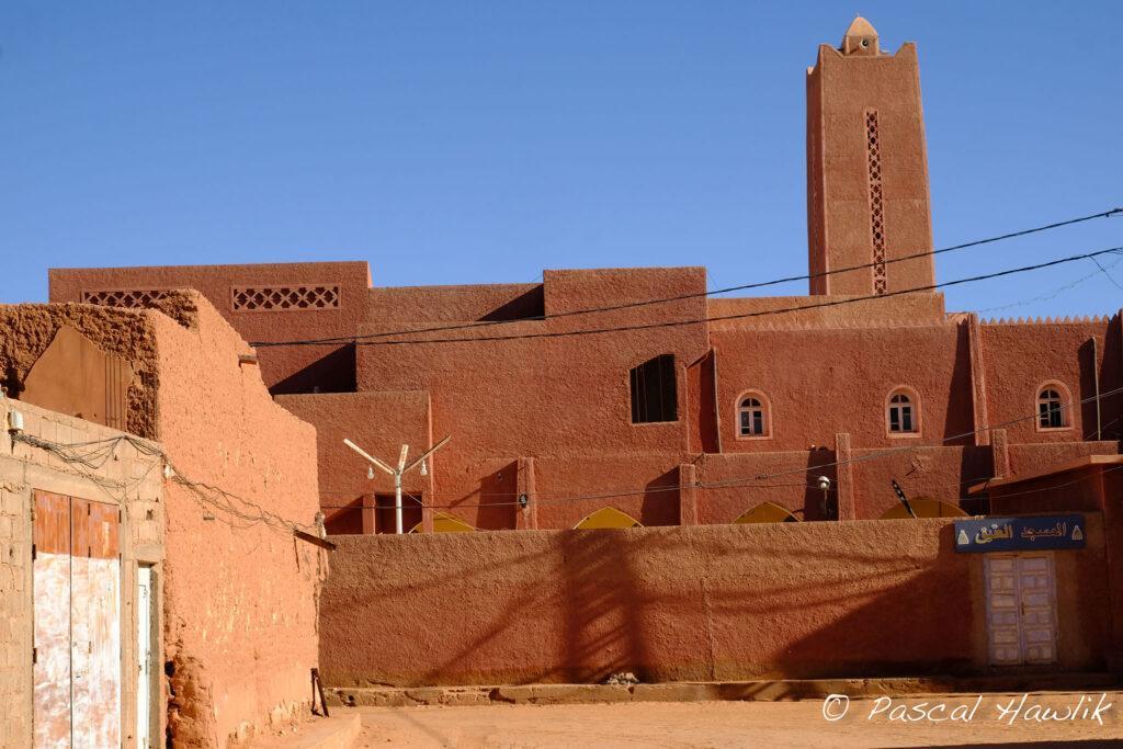 Architecture en terre rouge